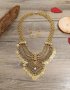 Намален!! Накит за народна носия с обеци в златисто, снимка 1 - Антикварни и старинни предмети - 27625936