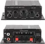 AK270 Mini Stereo Amplifier – 2-канален аудио усилвател с 3.5mm AUX, Bass и Treble, снимка 6