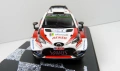 Метална количка Toyota Yaris WRC - Мащаб 1:43 , снимка 6