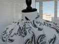 ODLO мъжка риза L – бяла с флорален принт, къс ръкав, Made in Portugal, снимка 5