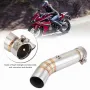 Средна изпускателна тръба Qiilu 4 части за CBR400R CBR500R 2013-2015 НОВА, снимка 4