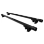 Напречни греди за автомобил, Метални греди, 120см, Черен, снимка 1