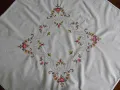Покривка фина ръчна бродерия, снимка 2