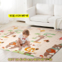Сгъваемо детско килимче за игра, топлоизолиращо 180x200x1cm - модел мече и горски животни - КОД 4129, снимка 17