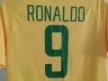Бразилия Роналдо 2002 Nike оригинална тениска фланелка Brazil Ronaldo размер М , снимка 3