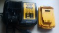 Батерия dewalt dcb183 /18v/2.0ah и Flex volt dcb546  Зарядно dcb112, снимка 5