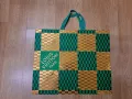 Бутикова подаръчна торба Louis Vuitton Green Gold XL 49cmx41cm 2022 Holidays Shopping Bag празнична, снимка 15