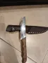 Нож с кожена кания, снимка 1