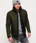 Superdry Fuji Double Zip Hoodie Coat - страхотно мъжко яке , снимка 1 - Якета - 38709154