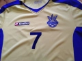 Украйна винтидж футболна тениска маркова на Лото №7 Андрей Шевченко размер Л реален, снимка 2