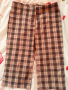 Панталон дамски летен - бермуди, на квадрати, снимка 1 - Къси панталони и бермуди - 15007926