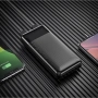 Hoco Преносима батерия powerbank 20,000Mah, Черна, снимка 4