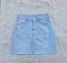 Дънкова пола H&M размер XS-S, снимка 6