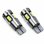 LED крушки T10 W5W бели 24V 2 броя, снимка 2