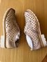 Естествена кожа пролетни / есенни перфорирани обувки , снимка 4