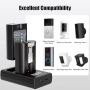 Нови 2 броя 7200mAh батерии за Ring Doorbell 2/3/4 с LED зарядно звънец, снимка 4