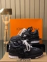 Louis Vuitton Дамски Черни Блестяши Маратонки👟Дамски Спортни Обувки Луис Витон, снимка 1