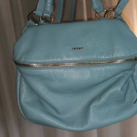Естествена кожа чанта Сromia 31 /36 см италианска, снимка 2 - Чанти - 36130142