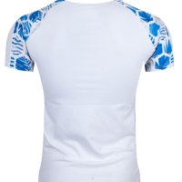 Мъжка тениска 2105 бял, снимка 4 - Тениски - 41560326