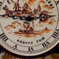 Порцеланов стенен часовник Schatz,обратно броене. , снимка 3 - Антикварни и старинни предмети - 41865383