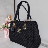  Луксозна Черна чанта код Р61, снимка 5 - Чанти - 35654239