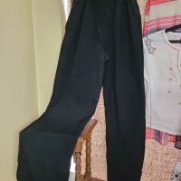  ZARA Спортен панталон,широки клачоли,висока талия, снимка 2 - Спортни екипи - 41404604