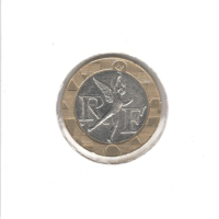 France-10 Francs-1991-KM# 964.1, снимка 4 - Нумизматика и бонистика - 44594214
