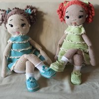 Плетени куклички - 53 см., снимка 1 - Кукли - 41679347