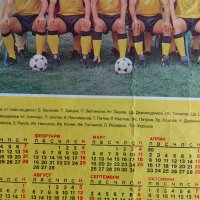 Ботев Пловдив 1912 - Календар от 1990г. с автографи, снимка 5 - Футбол - 40011718
