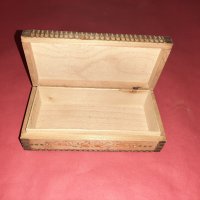 Красива Стара Дървена Кутийка , снимка 2 - Други ценни предмети - 41480204