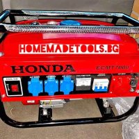 3.5 kW!!! Четиритактов бензинов агрегат генератор Honda / Хонда 7.5 Кс, снимка 1 - Генератори - 41646686