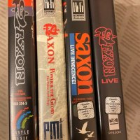 SAXON VHS Видео Касети HiFi Sound , снимка 3 - Други музикални жанрове - 42676204