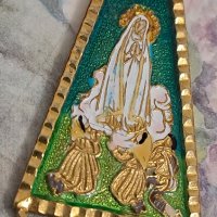  Пендант ,,Богородица,, Испания , снимка 3 - Антикварни и старинни предмети - 41270587