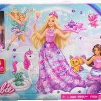 Адвент календар на Barbie Dreamtopia /Адвент календар Mattel,С Barbie Land Fantasy кукла,Многоцветен, снимка 1 - Кукли - 44381608