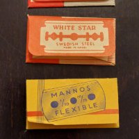 Gillette, Star, Mannos колекционерски ножчета за бъснене , снимка 2 - Колекции - 39676194