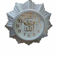 Стенен часовник с форма на звезда в античен стил, снимка 1 - Други стоки за дома - 44921531