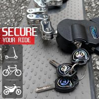 Ключалка против кражба, снимка 6 - Аксесоари за велосипеди - 41647580