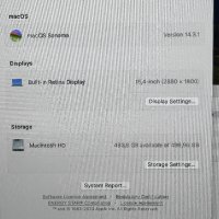 MacBook Pro 15`Core i9-9880H/16GB RAM/512GB SSD/AMD Pro 560X-4GB/Бат 8ч, снимка 6 - Лаптопи за работа - 44435568