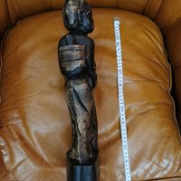 Африканска статуетка от Гана, снимка 3 - Антикварни и старинни предмети - 38707945