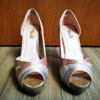 Елегантни дамски обувки, висок ток, Fiorelli, 38 , снимка 1 - Дамски обувки на ток - 38758351