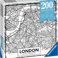 Ravensburger Puzzle 12963 Big City Life London Map  - Пъзел от 200 части НОВО, снимка 3 - Игри и пъзели - 38843224