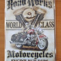 Motorcycles - Метална Табела, снимка 1 - Колекции - 40561737