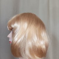 30 см. Нова Руса синтетична перука боб  /на черта с бретон /, снимка 6 - Аксесоари за коса - 41732667