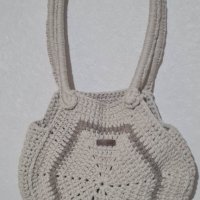 Плетена чанта: Ръчно изработени дамски чанти: Дамска чанта, снимка 8 - Чанти - 40538861
