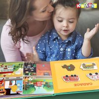 Монтесори книга за деца, снимка 8 - Образователни игри - 41859372