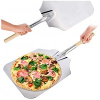 3017 Лопата за пица за пещ с дълга дръжка, снимка 13 - Аксесоари за кухня - 35764025