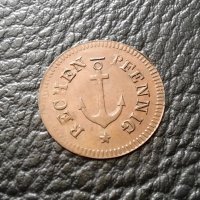 Много стара монета - / КОРАБЕН ЖЕТОН / Германия -раих пфенинг, снимка 13 - Нумизматика и бонистика - 33544852