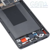 Оригинален дисплей + Рамка за Xiaomi 12 Pro / 12S Pro (2022) BLACK / DARK TARNISH LCD - Service Pack, снимка 3 - Резервни части за телефони - 41580440