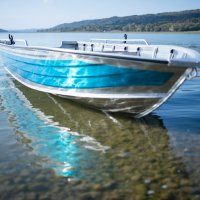 Алуминиевa рибарска лодкa 4.7м идеална за риболов, снимка 4 - Воден транспорт - 41393887