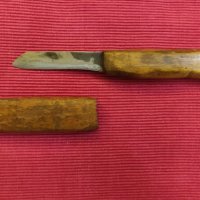 Саморъчно изработен нож с дървена кания. , снимка 2 - Колекции - 35966810